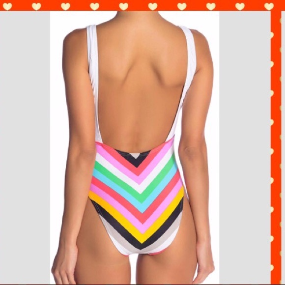 ⛱ VYB SCREENED ONE PIECE SWIMSUIT SIZE: Large ⛱ - Picture 6 of 8